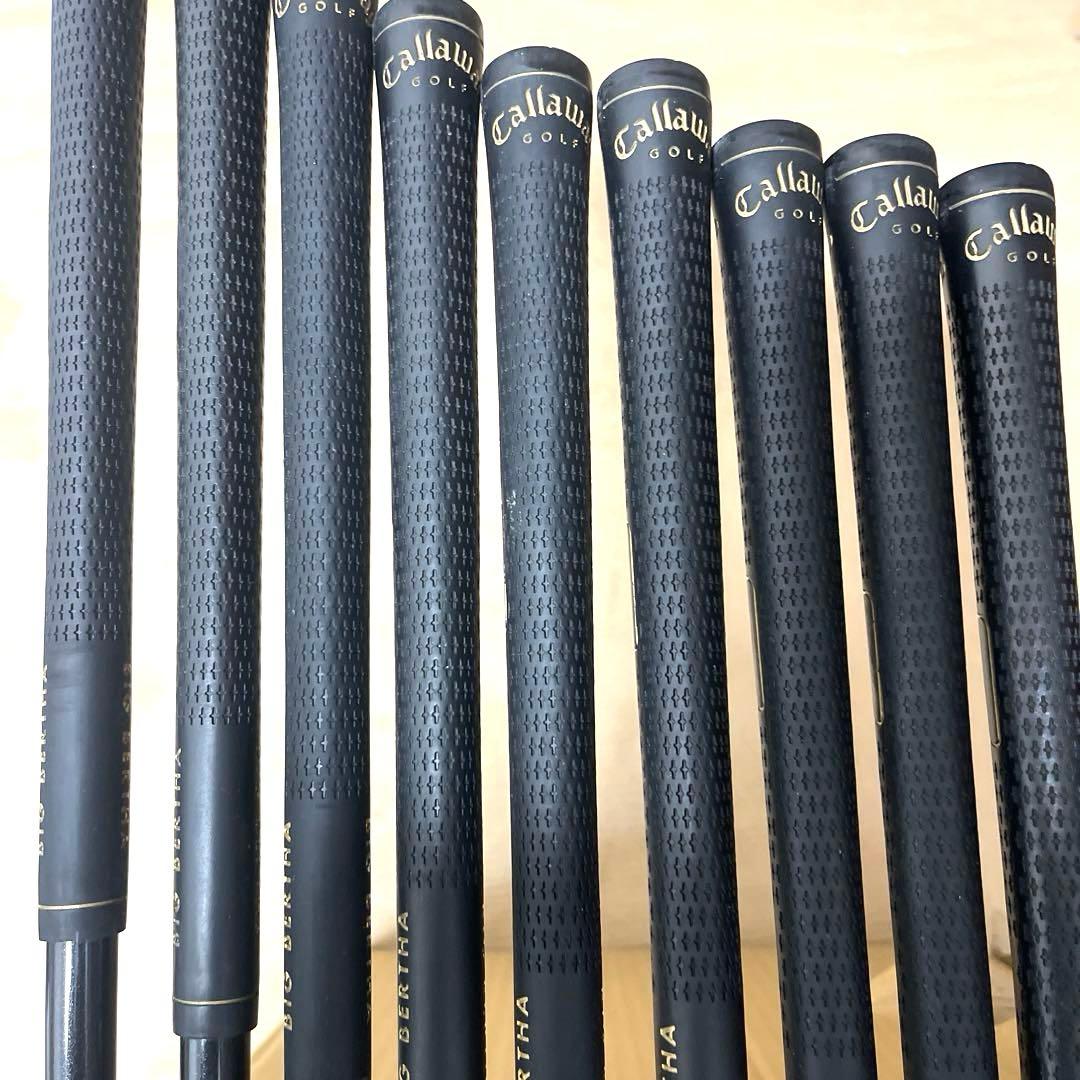 キャロウェイ　ホークアイ　VFTアイアンセット　4-9 P A S