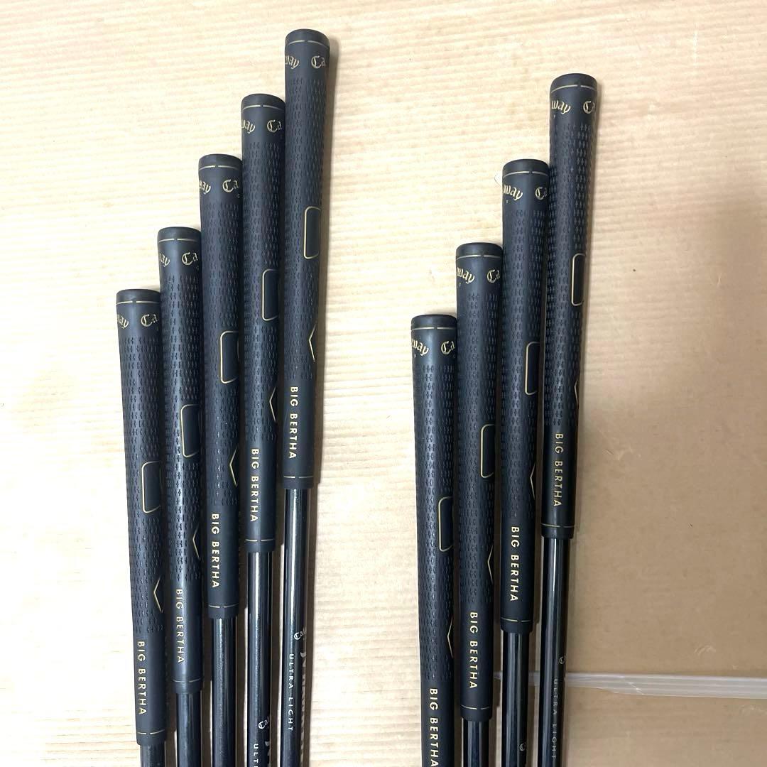 キャロウェイ　ホークアイ　VFTアイアンセット　4-9 P A S