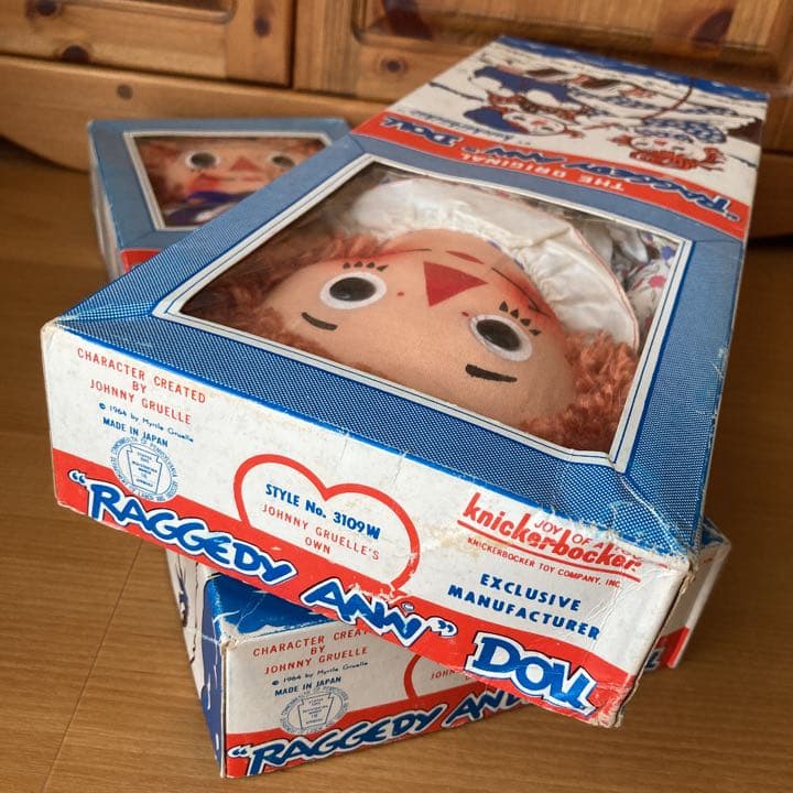 貴重　超激レア　ラガディ　ヴィンテージストック　めちゃくちゃ可愛いアンとアンディ