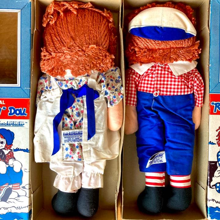 貴重　超激レア　ラガディ　ヴィンテージストック　めちゃくちゃ可愛いアンとアンディ