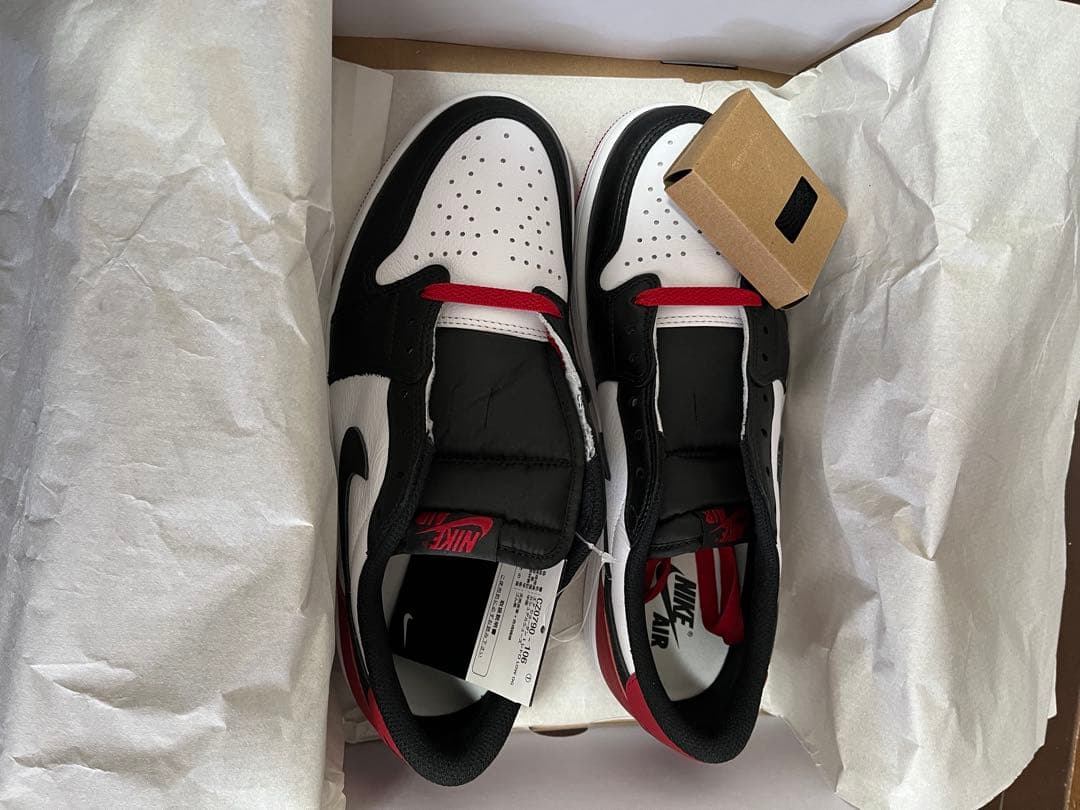 シューズ(男性用) Nike Air Jordan 1 Retro Low OG Black Toe