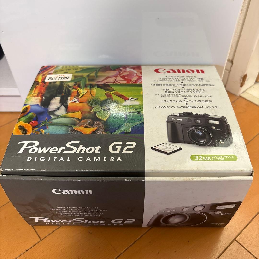 Canon PowerShot G2 デジタルカメラ　定価126,500円