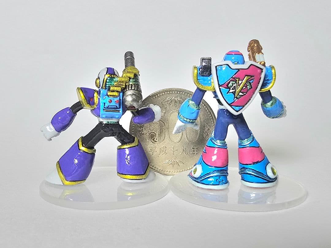 ロックマンX 消しゴム フィギュア VAVA(ヴァヴァ) 個人塗装品