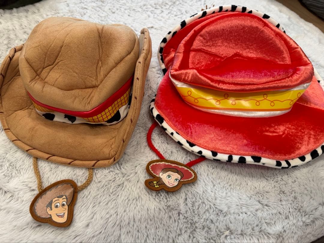 ディズニー ウッディとジェシーの帽子セット