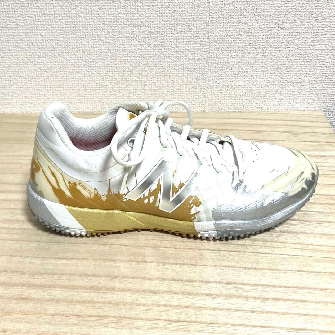美品 New Balance 4040 MLBプレーオフモデル 白 26.5
