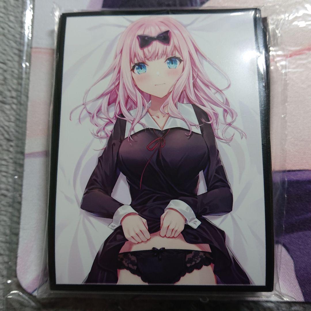 β1 かぐや様は告らせたい シーツ&制服 藤原千花 スリーブ&プレイマット