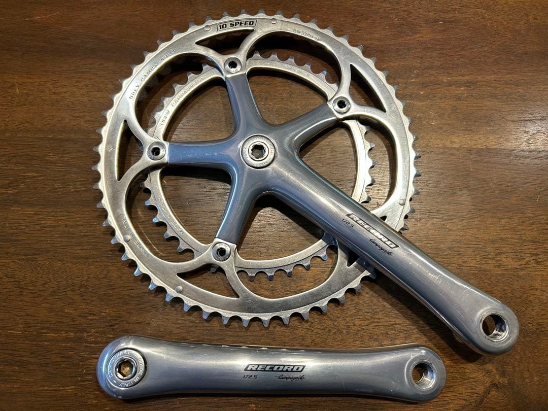 た*か様 Campagnolo RECORD 10s クランクセット172.5m
