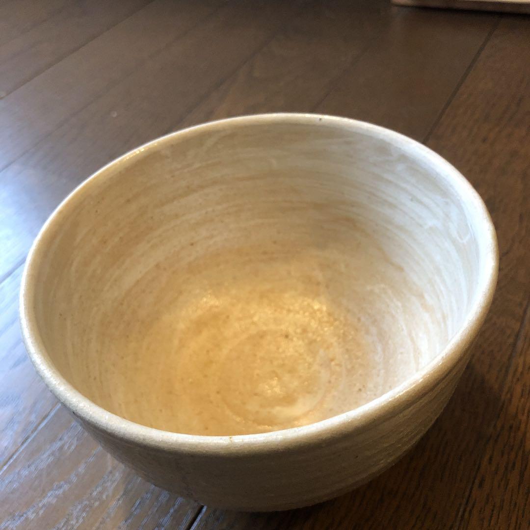 茶道具 萩 茶碗 鵬雲斎顔あり 十四代坂倉新兵衛造