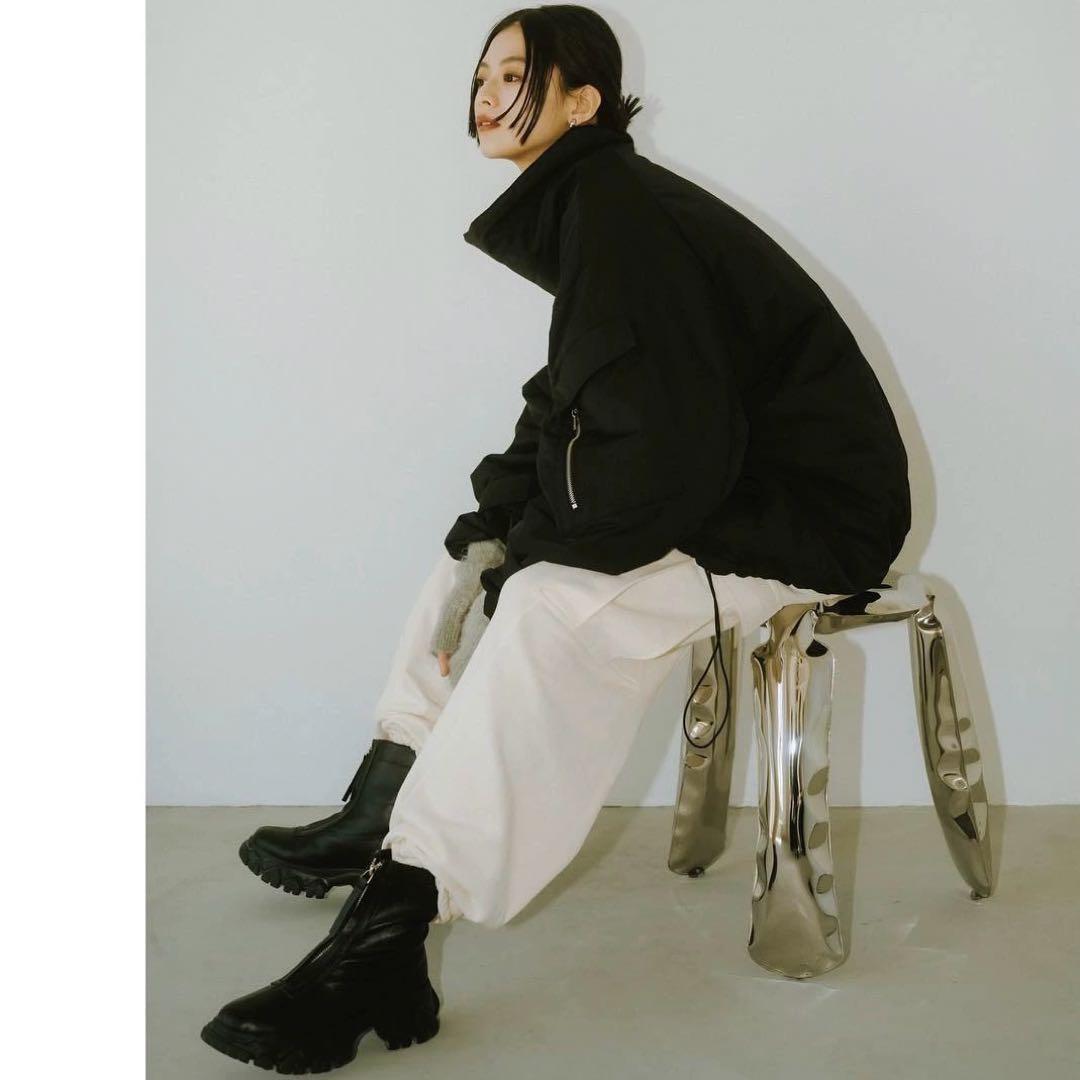 Knuthmarf unique sole boots ショートブーツ　黒 24