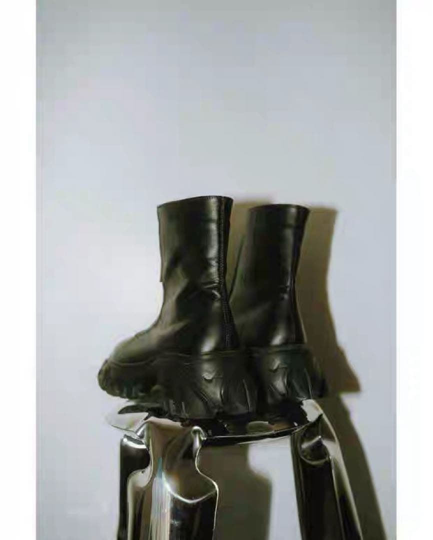 Knuthmarf unique sole boots ショートブーツ　黒 24