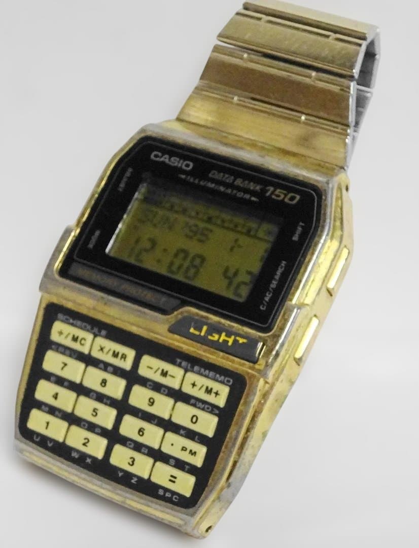 動作品 Casio データバンク DBC-1500 新品電池交換済み CASIO