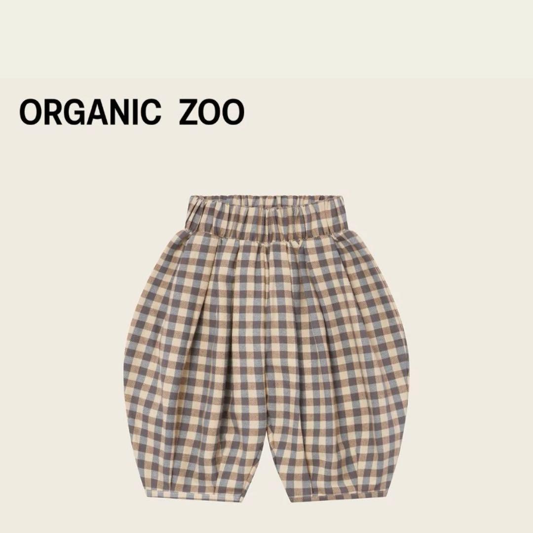 ボトムス・スパッツ 25AW organic zoo Gingham Lodge Pants3-4y