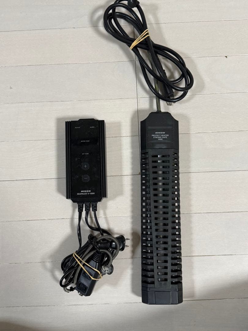 NISSO1000Wサーモスタットシーパレックスと1000Wヒーター