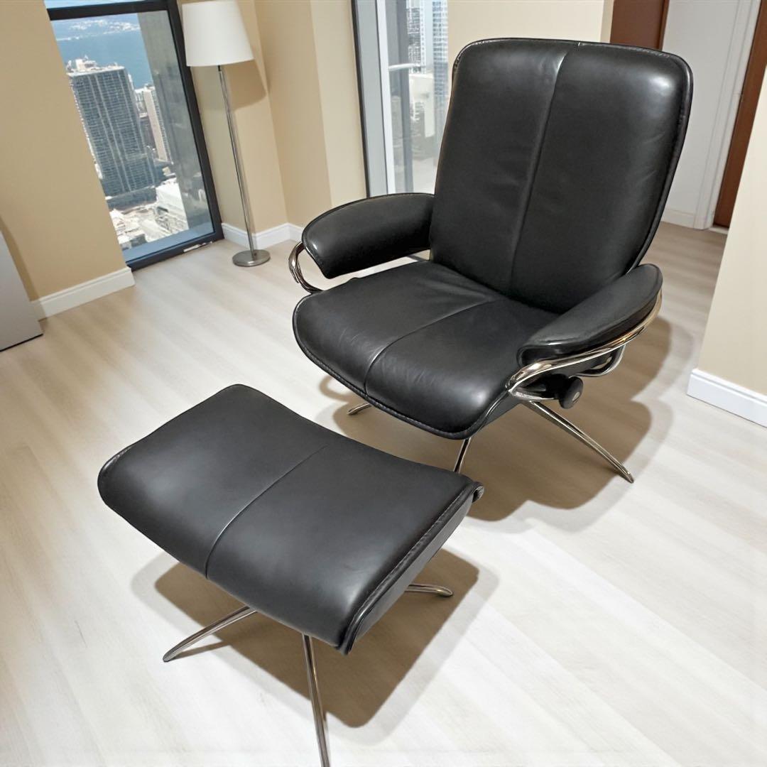 EKORNES Stressless オットマン ローバックチェア シティ別売