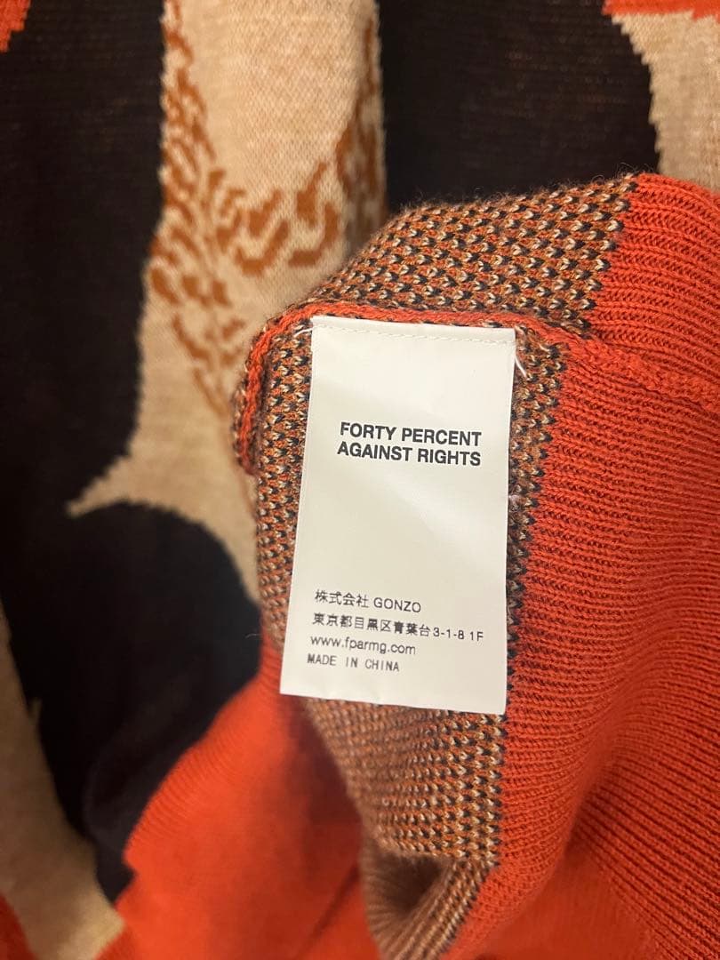 FPAR FORTY PERCENT AGAINST RIGHTS ニット L