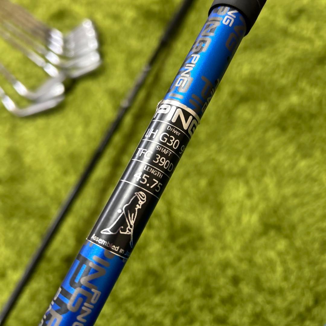 メンズ　レフティクラブセット 9本セット　ping テーラーメイド