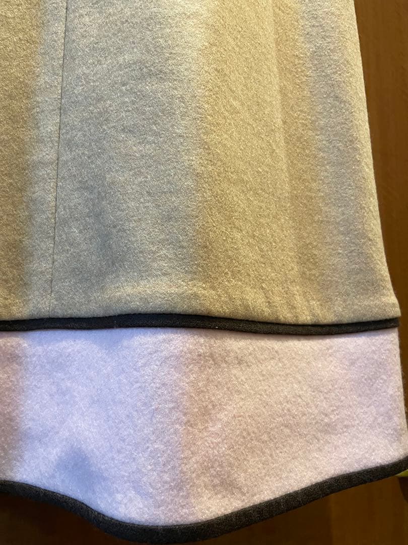 未使用に近い　美品　エムズグレイシー　ウール長袖　ワンピース　40 M〜L