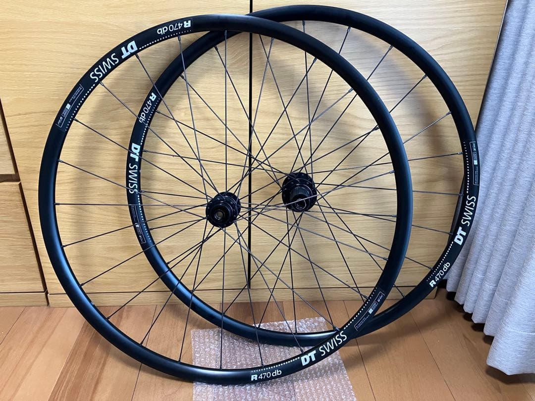 【9/10値下げ】DT Swiss R470 db ホイールセット