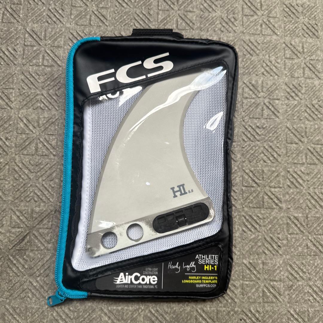 FCS II HI ホワイト サーフボードフィン 3枚セット