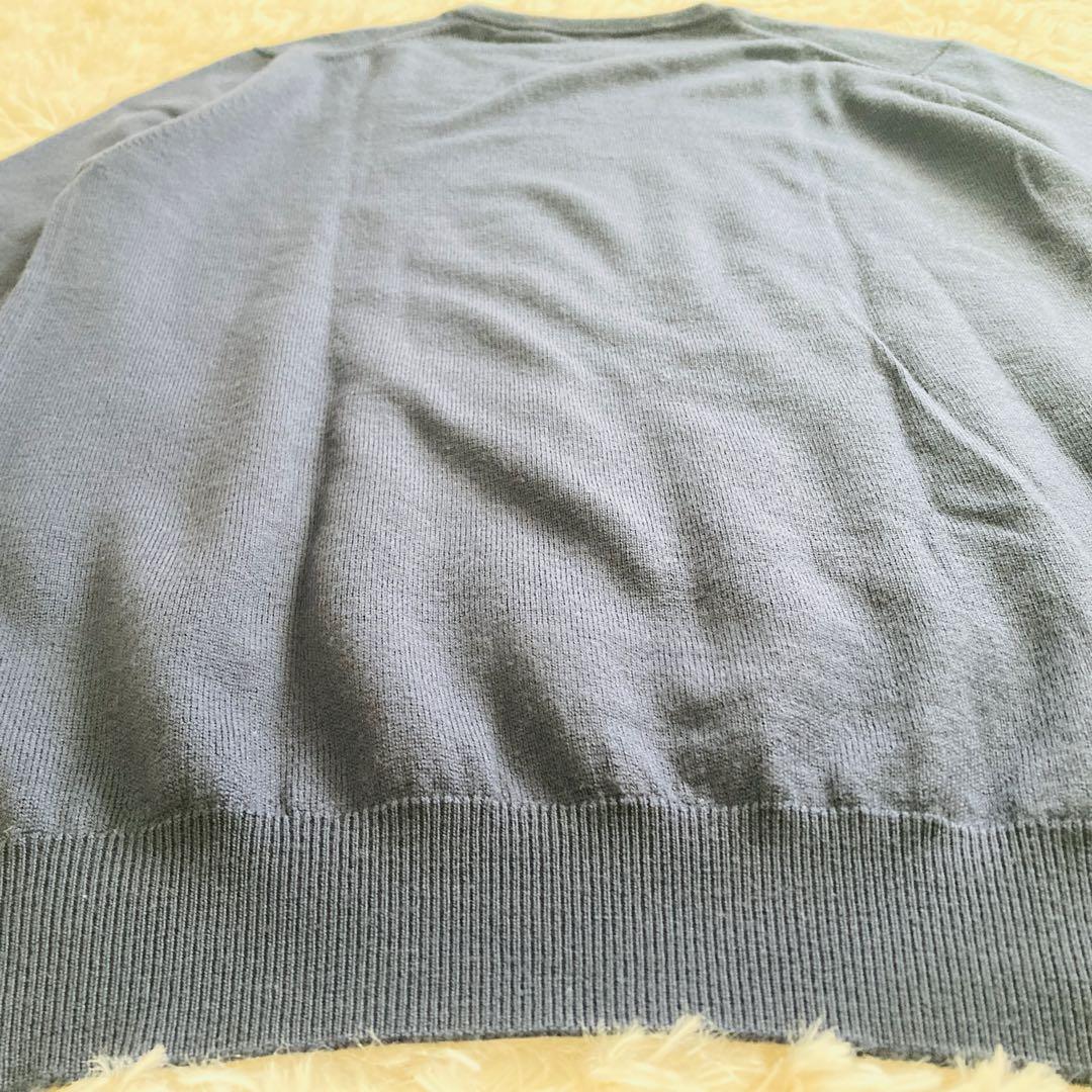 ピッキー GUCCIグッチ ニット セーター ネイビー ウール100%