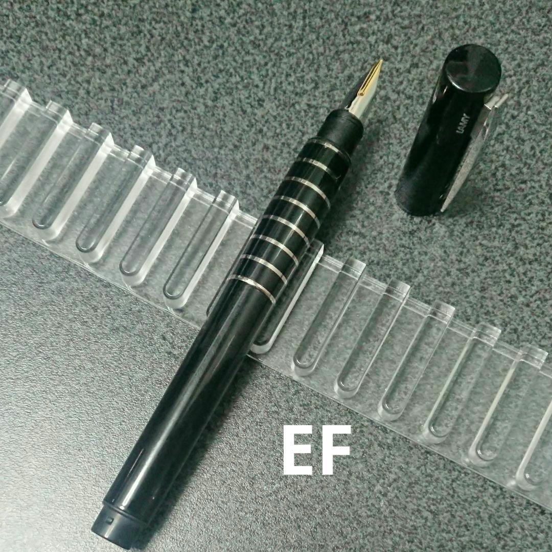 ラミー アクセント エイトリング 金ペン 万年筆 EF コンバーター×1