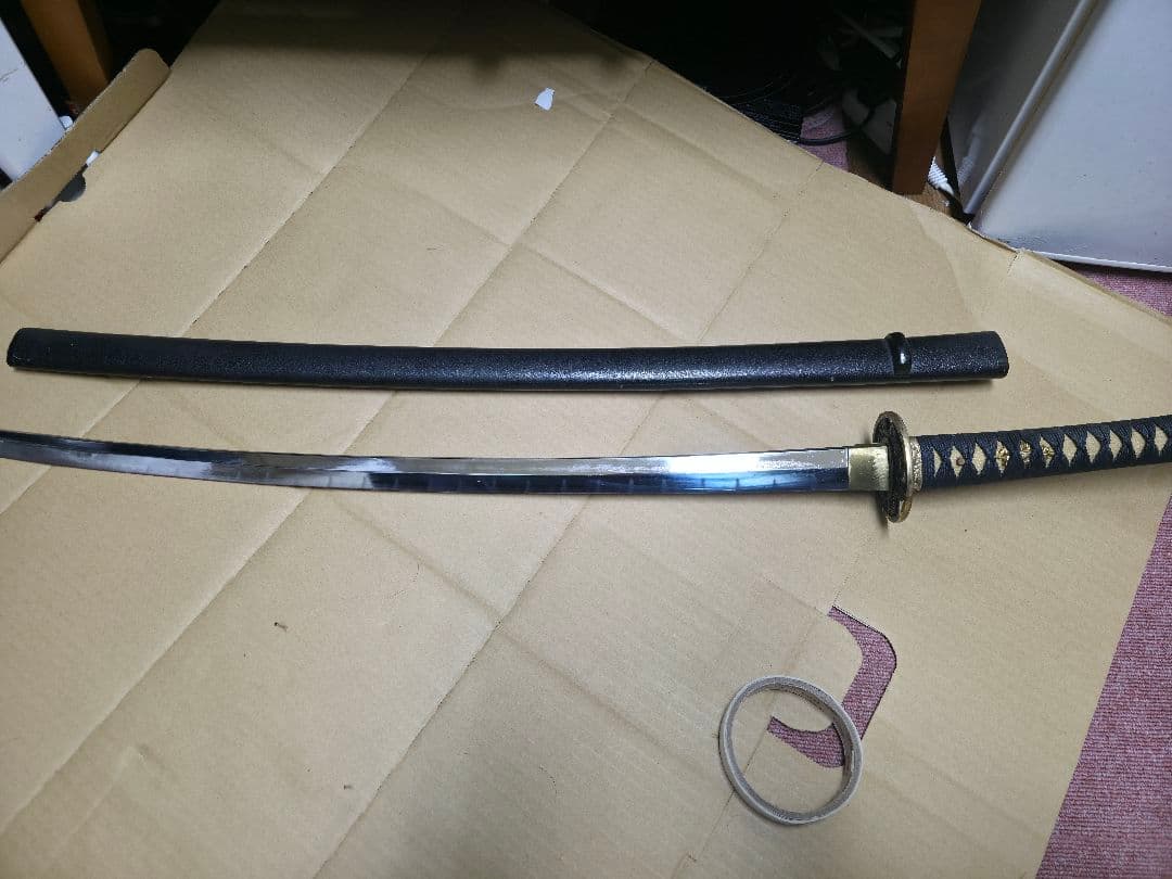 模造刀 2本セット長刀 ,打 刀. 刀置き 刀掛け 刀掛台 二本掛け