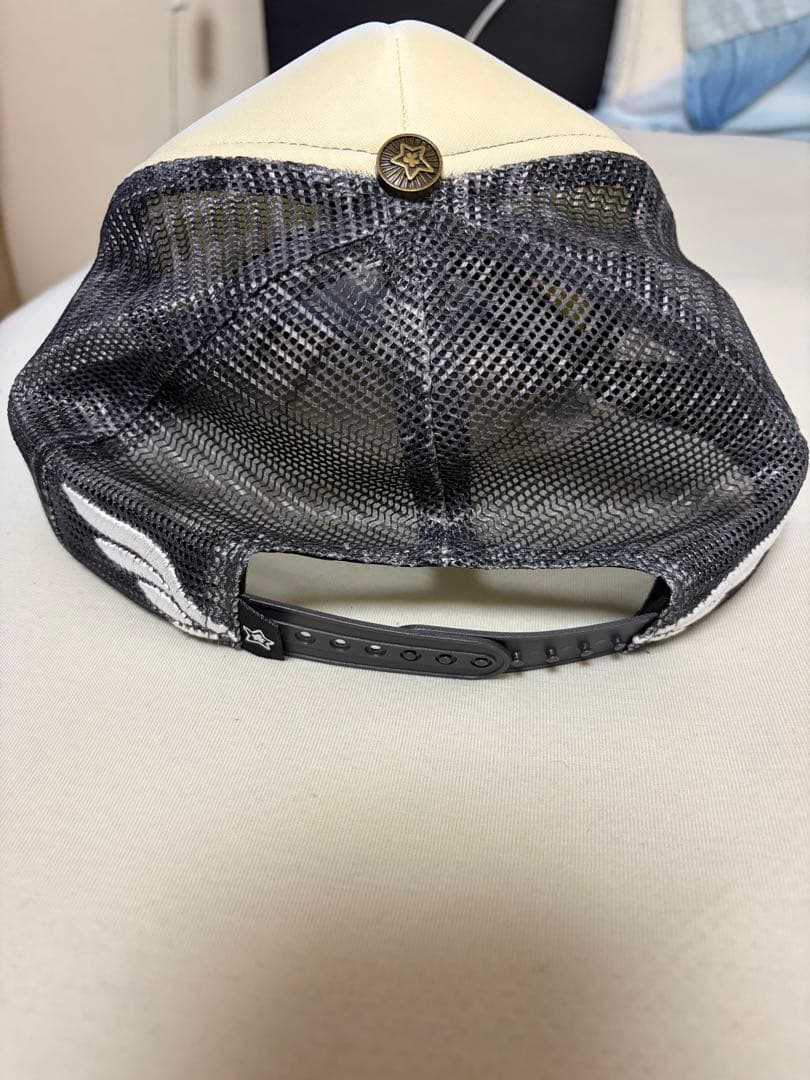 スターチーム　キャップ　ブラックホワイト