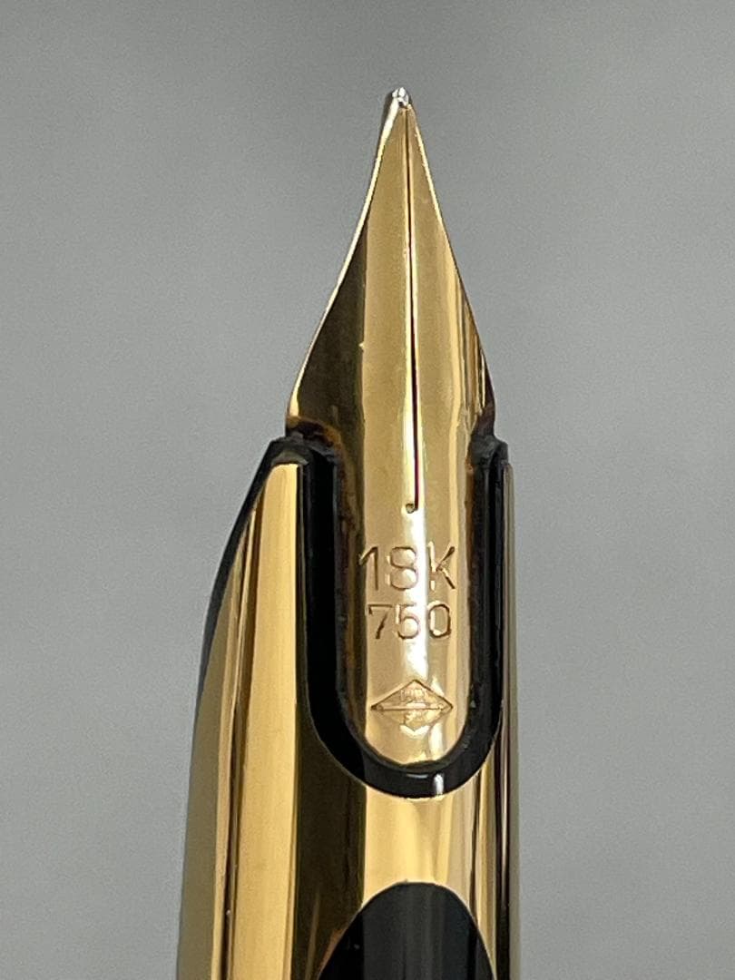 WATERMAN 万年筆 18Kゴールド 万年筆 編み目模様