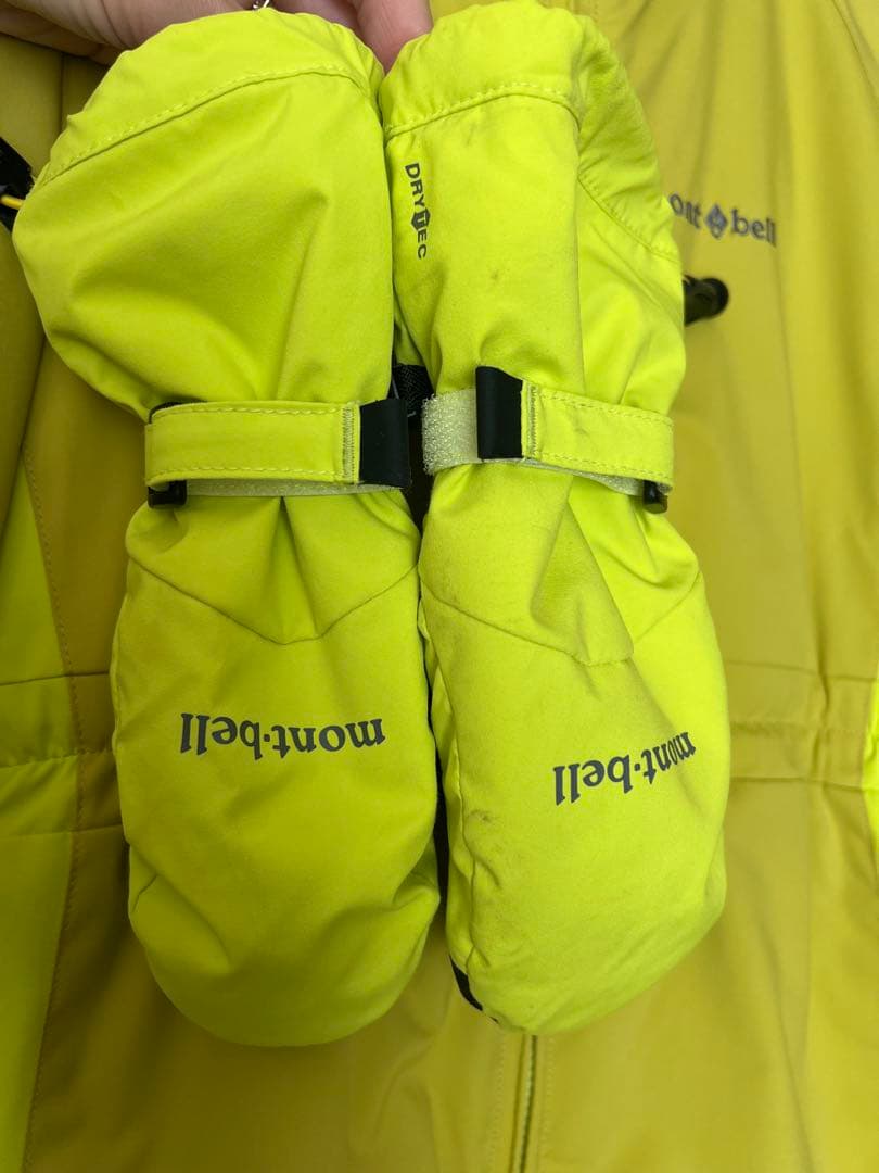 mont-bell子供用110 スキーウェア&スノー手袋