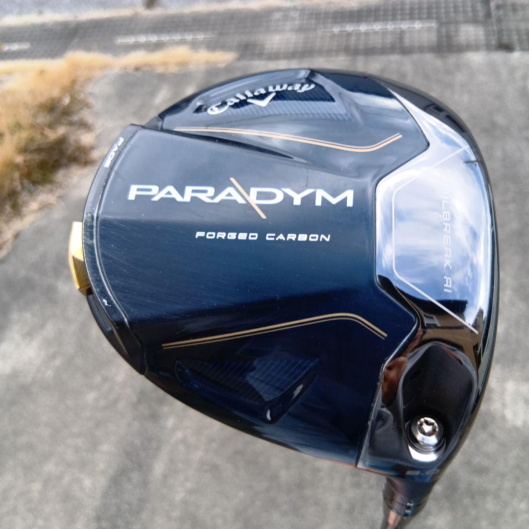 PARADYM ドライバー　新品同様エリートトリプルダイヤ純正シャフト付き