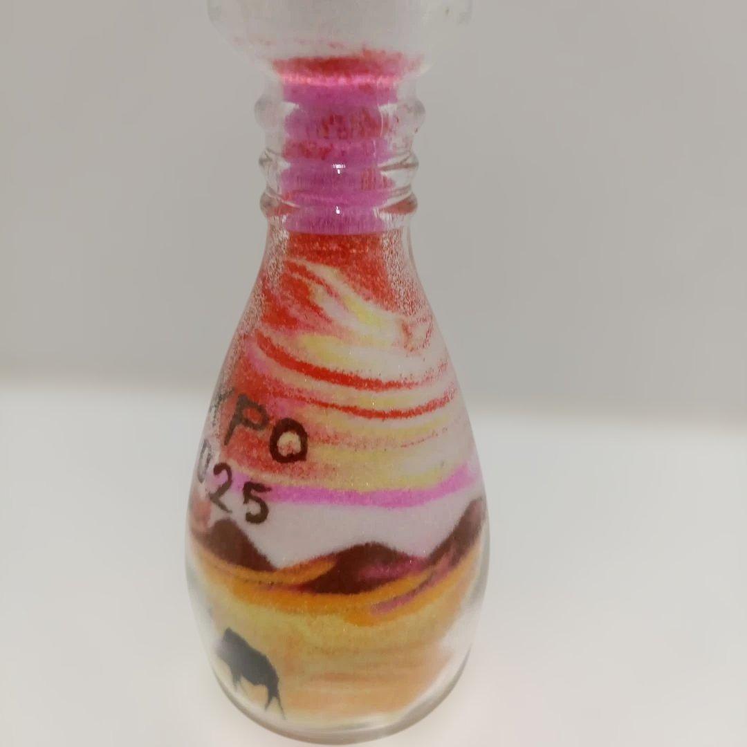 ヨルダン　サンドアート　万博　EXPO　2025　砂　ショップ