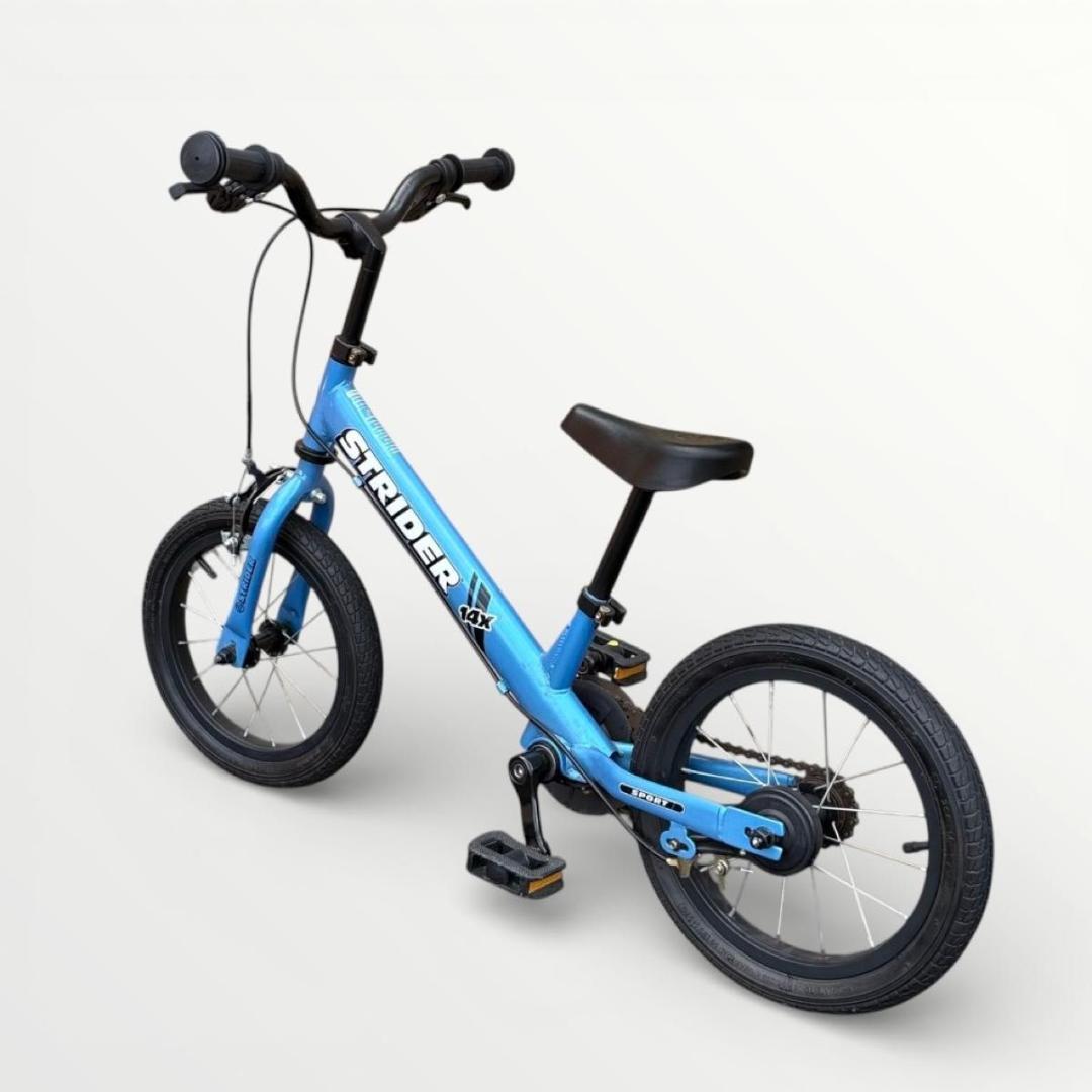 STRIDER ストライダー 14X バランスバイク ブルー ペダルキッド