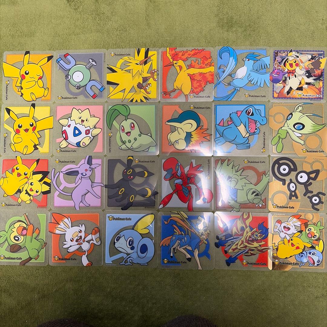 ポケモンカフェ コースター 48枚セット