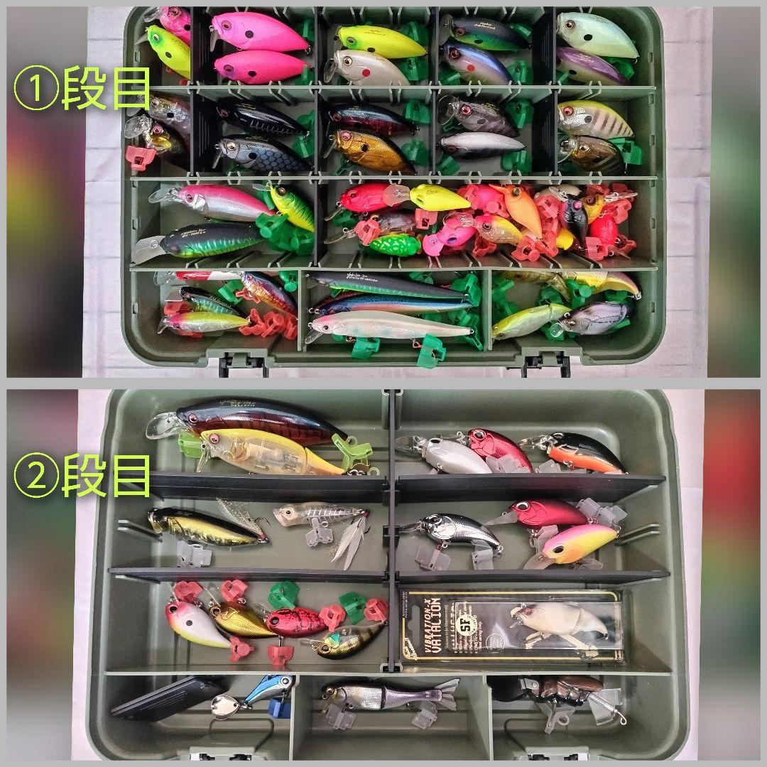 バス釣り引退セット/バスタックル整理品/ルアー各種 Megabass