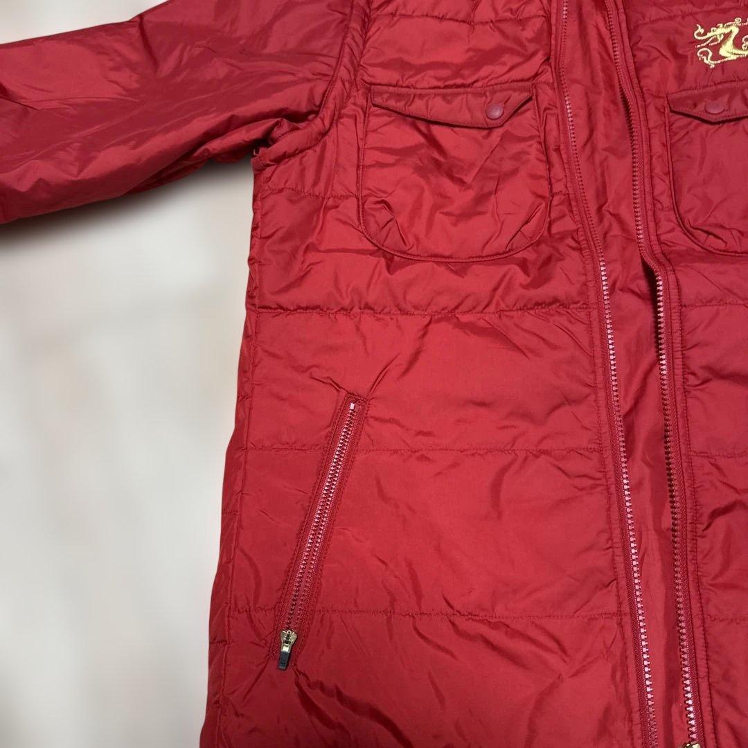 Dance With Dragon レッドジャケット/ベスト2wayベルト中綿