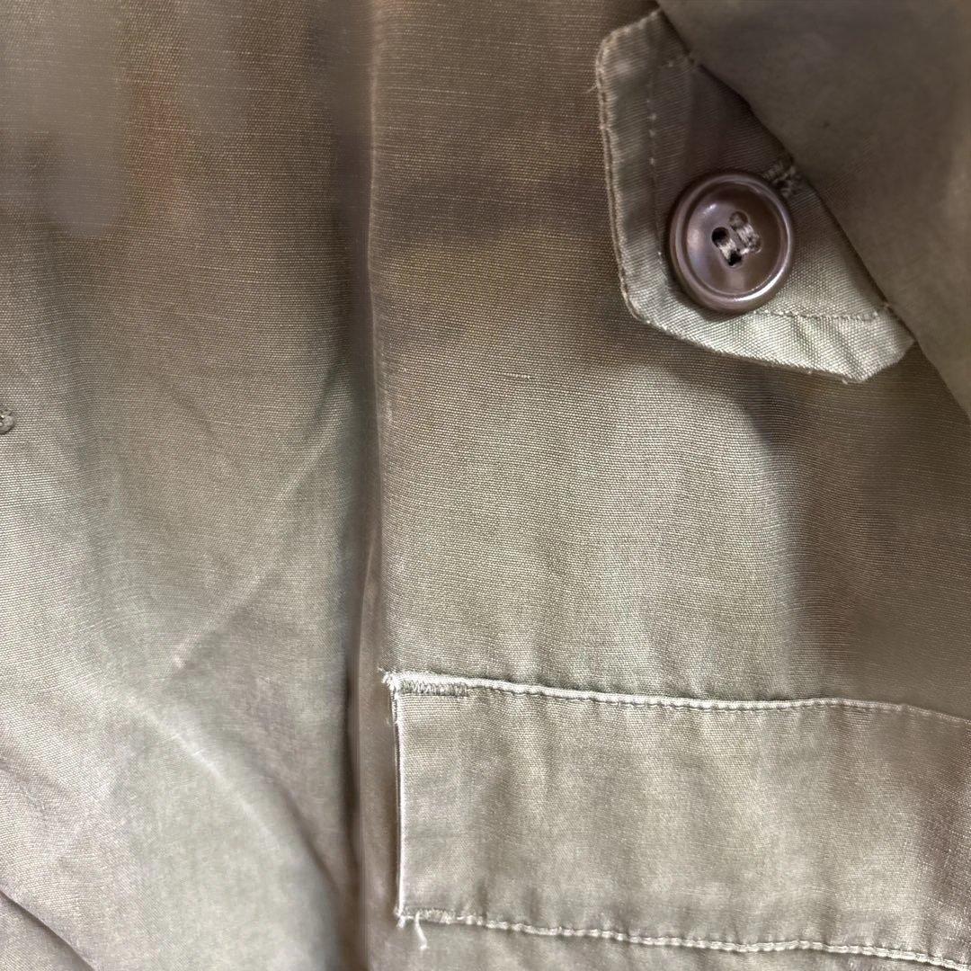 【希少】US.ARMY 40s M47 アルミジップ モッズコート S