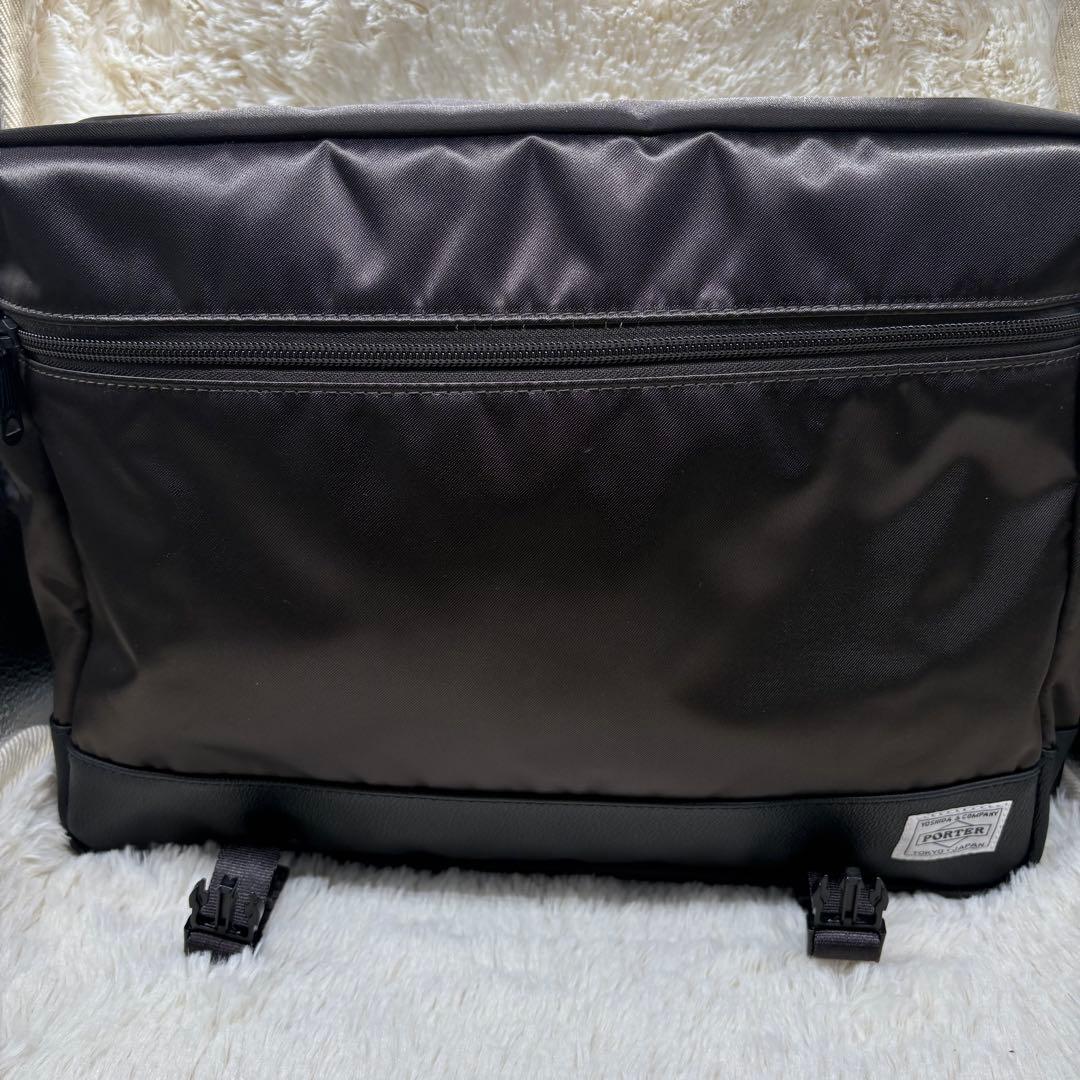 希少　PORTER ポーター　サックスバー ショルダーバッグ ナイロン　ブラック