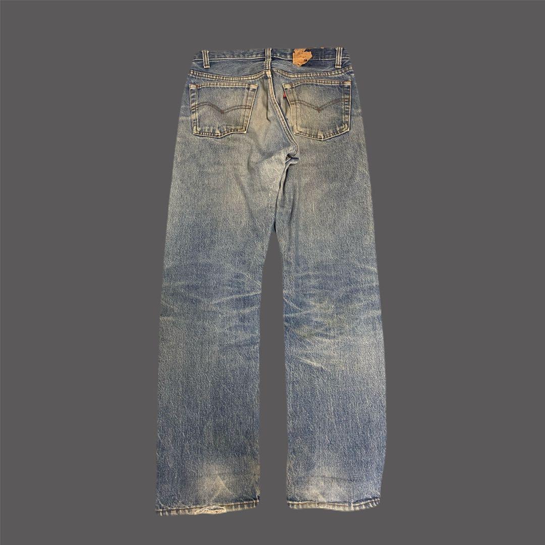 80s リーバイス USA製 501 グッドフェード 縦落ち W30 L32