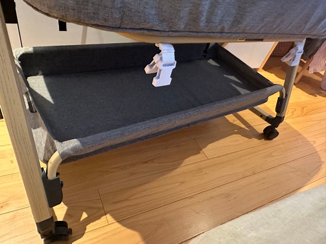 HZDMJ 2022型ベビーベッド　グレ