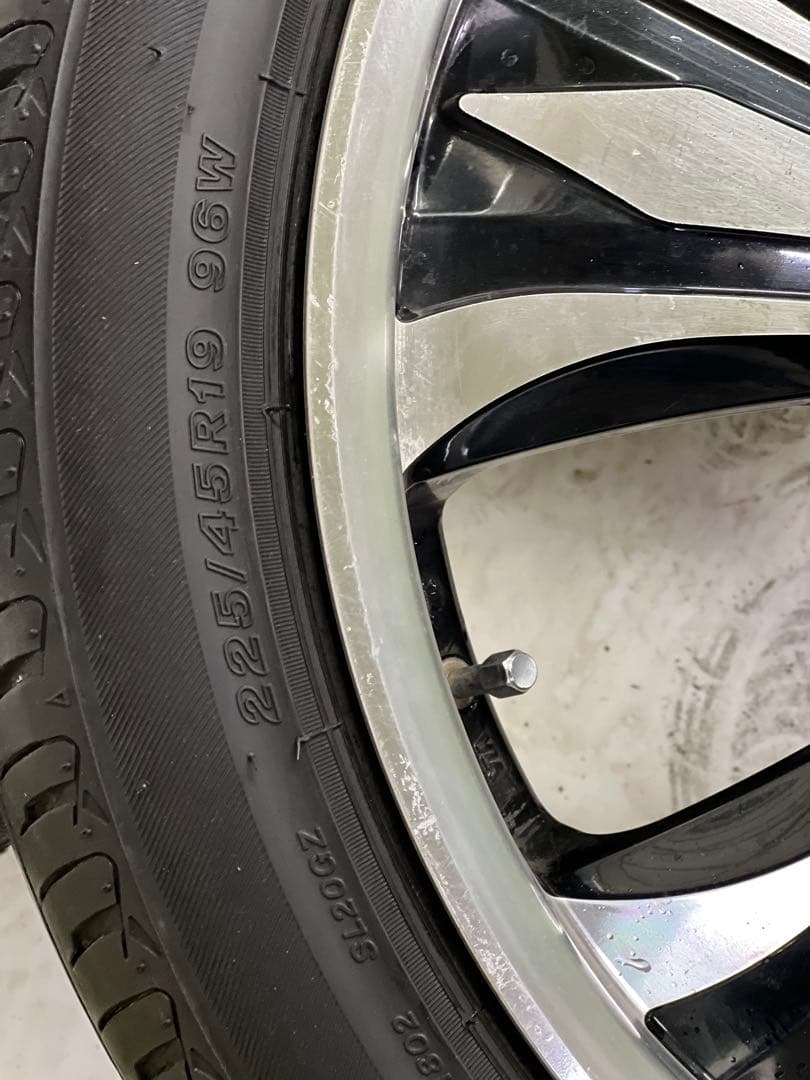 19インチ ホイールセット セイバーリング タイヤ付き