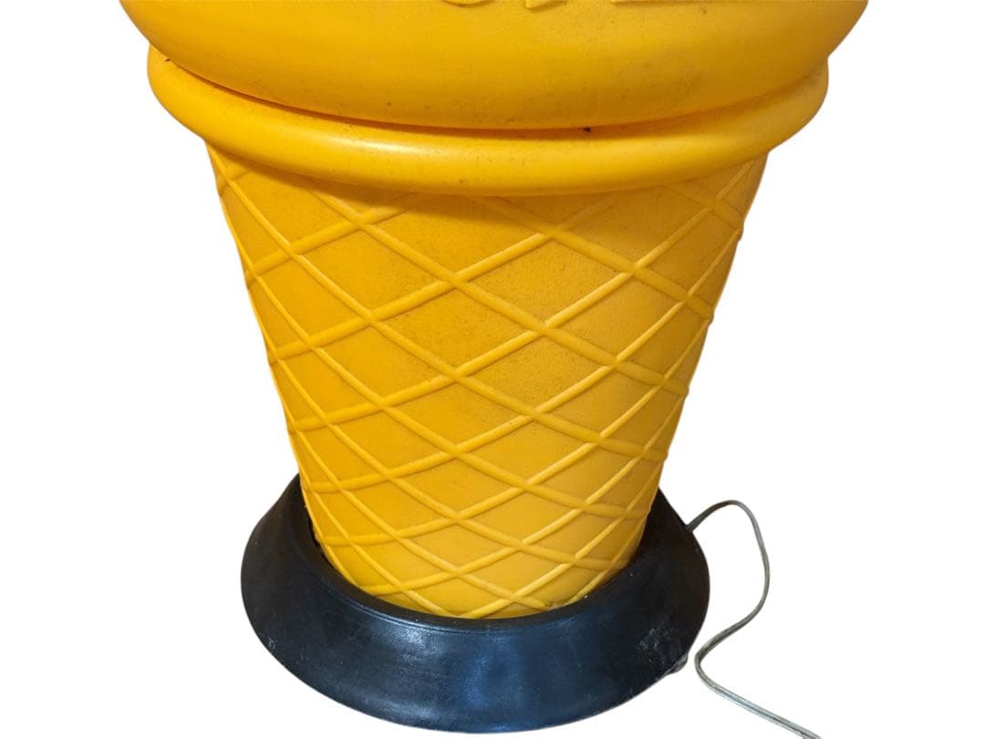 日世のコーン ソフトクリーム 店舗 ディスプレイ 電飾 看板