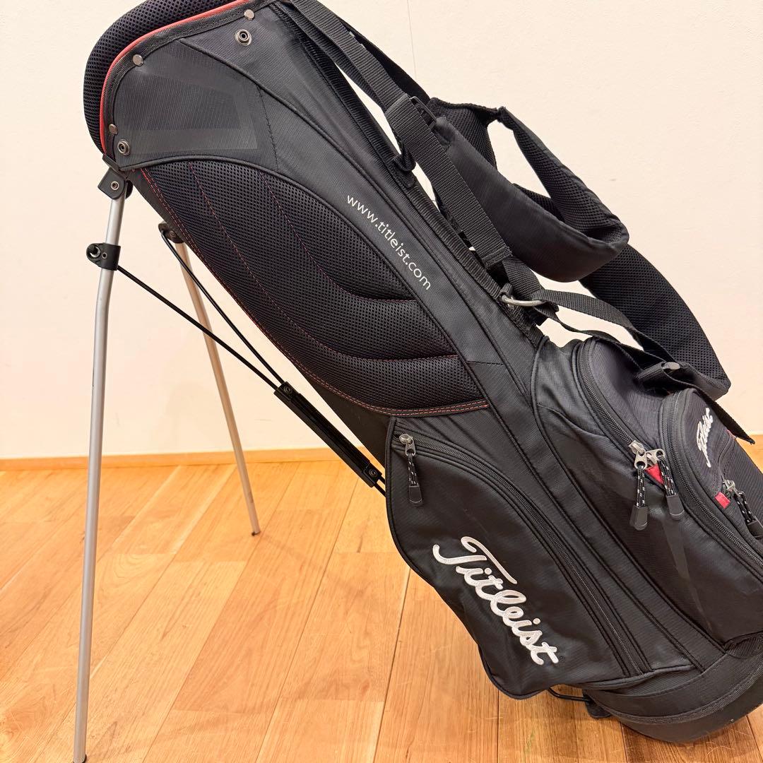 希少 廃盤品 Titleistタイトリスト キャディバッグ スタンド式 超軽量
