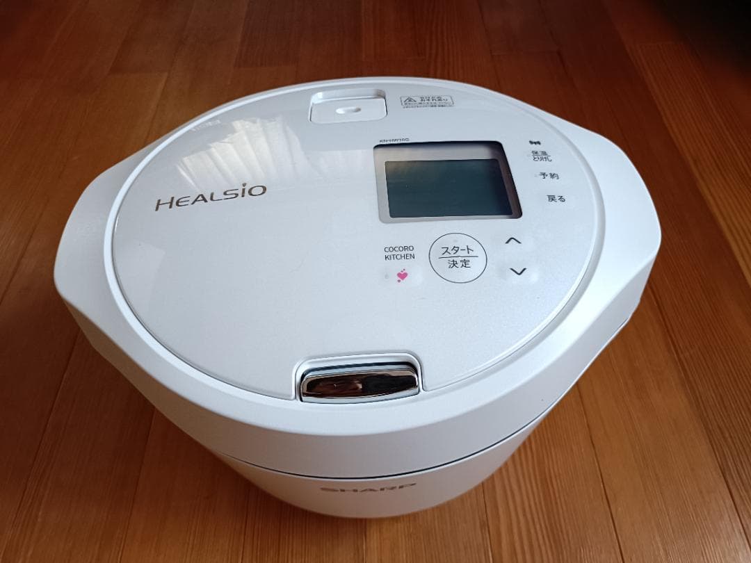 【美品】SHARP ホットクック 1.6 ホワイト KN-HW16G-W 保証付