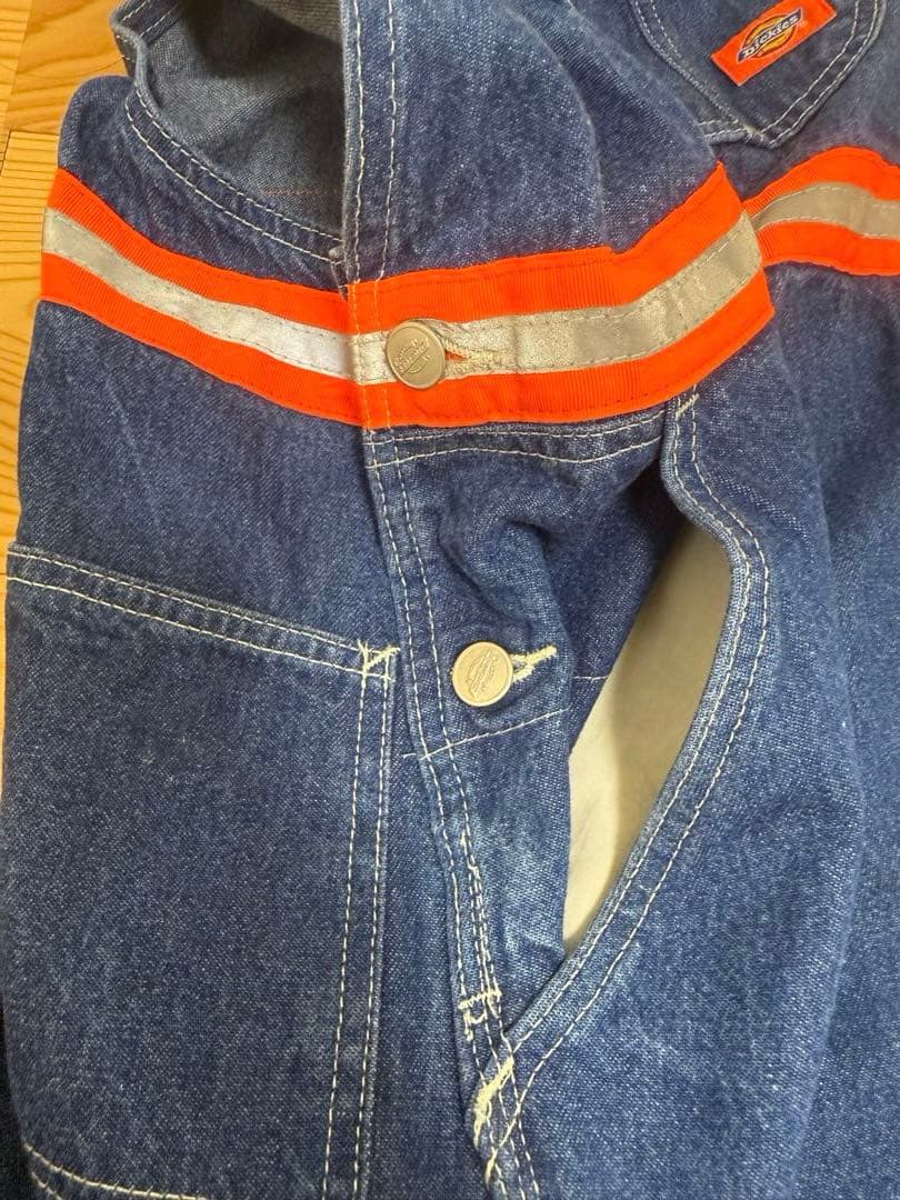 【レア】Dickies ディッキーズ オーバーオール リフレクター
