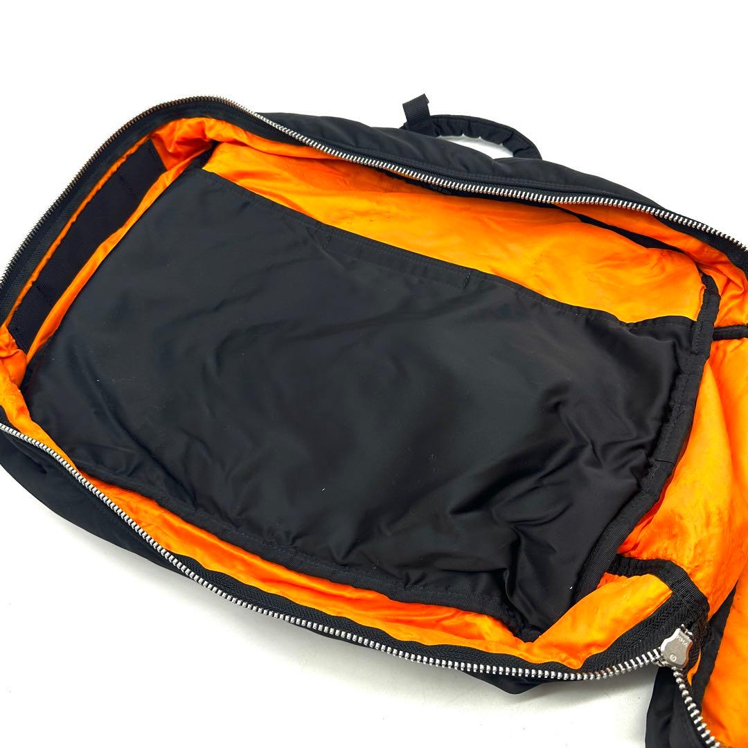 【近年モデル】ポーター タンカー 3way ビジネスバッグ リュック 2層式 黒