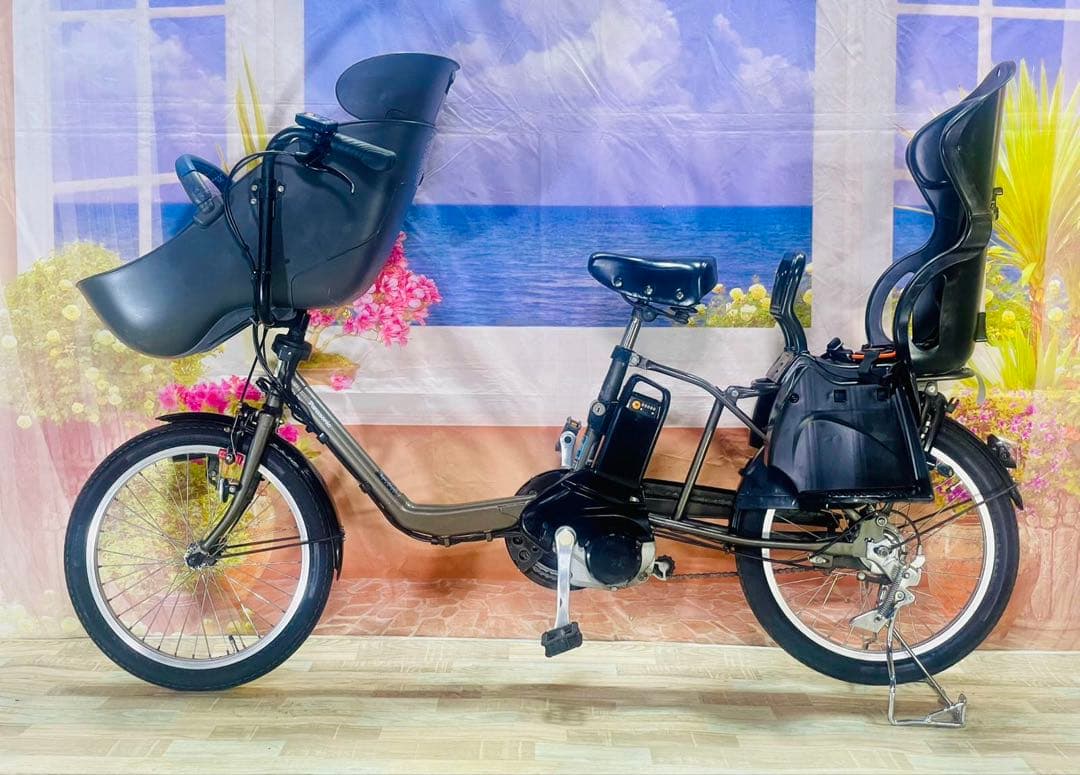 人気モデル！ギュット⭐️16AH！パナソニック子供乗せ電動アシスト自転Y3258