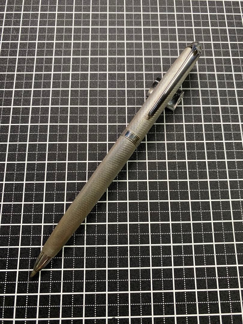 ペン工房キリタ　シルバー925 ボールペン(アミ目柄)