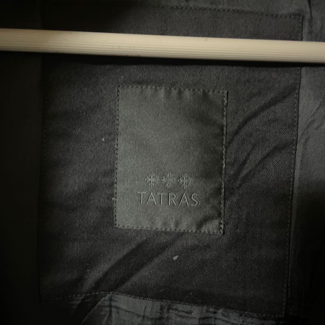 ぴ*か様 TATRAS ブラックダウンジャケットアゴルド