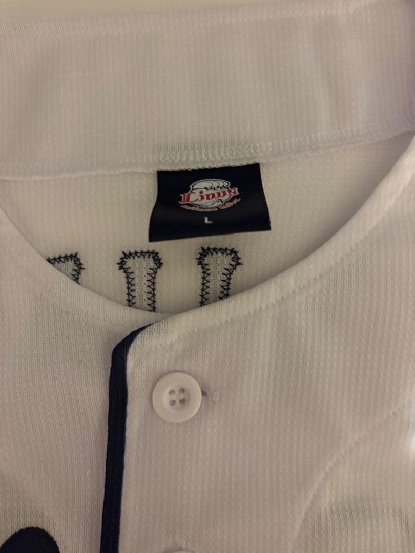 埼玉西武ライオンズ　小島大河　直筆サイン入りユニフォーム　Lサイズ　ルーキー