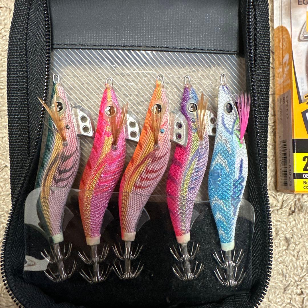 エギ王 各種 24個 セット 収納ケース付き